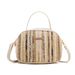 Women's Bag New Ladies Bag Straw Colored Hand Held Sequined Ladies Messenger Bag_viptrois.com