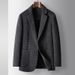 Men's Clothing wool light luxury business single middle aged and young people solid color double sided wool suit jacket_viptrois.com