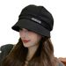 Letter Embroidery French Beret Autumn Casual Sunshade Octagonal Fashion Versatile Face Slimming Slouchy Hat For Women_viptrois.com