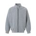 Trendy American Style Stand Collar Jacket Sweatshirt Men's Spring Autumn Loose Versatile Solid Color Sports Shirt Casual_viptrois.com