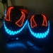 Halloween Venom Luminous Mask Movie Horror And Bizarre Full Face LED Mask Prop_viptrois.com
