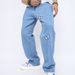 Men's Clothing new retro casual jeans, men's, trend, loose pants, high street wide leg pants, men_viptrois.com