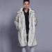 Men's Clothing Men's Autumn And Winter New Fur Coat Imitation Fox Fur Coat European And American Large Size Long Warm Casual Wool Windbreaker_viptrois.com