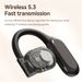 URIZONS OWS TWS Earphones Silicon Hook Earbuds With Mic Open Air Conduction On-Ear Headphones Wireless Ear Ring Headset_viptrois.com