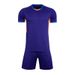 Men's Clothing adult children's short-sleeved football uniforms sweat-absorbent breathable printed new football uniforms suits for men and women_viptrois.com