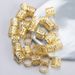 European & American Trendy Dreadlock Hair Clip, Fashion Metal Hair Ring, African Style Unique Dreadlock-Specific Hair Hoop_viptrois.com