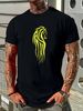 Horse Banner II T-Shirt Lord Riders Of Rohan The Eomer Riders Rings Flag Symbol Graphic Stylish Summer Designer Clothes Slightly Stretched Soft_viptrois.com