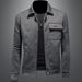 Men's Clothing Light Luxury Fashion Lapel Men's Jacket Slim Fit Spring And Autumn New Style Trend Handsome Jacquard Jacket_viptrois.com