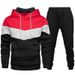 Men's Fleece Hoodie & Jogger Set - Soft & Warm Two-Piece Outfit For Casual & Sports (S-XXXL, 7 Colors)_viptrois.com