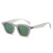 Vintage Square Sunglasses - Classic Black Frame & UV400 Protection | Minimalist Retro Style For Women & Men_viptrois.com