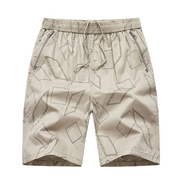 Men's Pure Cotton Casual Shorts Thin Section Outerwear Five-Point Pants Big Pants Loose Five-Point Pants_viptrois.com