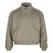 MADEEXTREME Minimalist Style Warm Fleece Lined Zipper High Collar Autumn Winter Short Wide Jacket For Men_viptrois.com