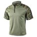 UF Frog Suit Top For Men Summer Short Sleeve Camouflage Outdoor Training Tactical Clothing_viptrois.com