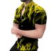 Men's Clothing Short Sleeved 3d Printed Flame Shirt Personalized Men's Clothing_viptrois.com