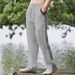 Men's Casual Elastic Waist Pants - Summer Comfortable Loose Fit Trousers For Outdoor & Daily Wear (Multiple Colors & Sizes)_viptrois.com