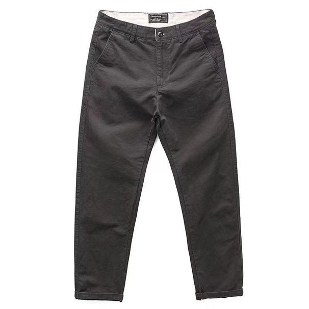 Men’s Korean-Style Casual Trousers – Retro Wide-Leg Pants For Autumn & Winter (All-Match Minimalist, Sizes S-3XL)_viptrois.com