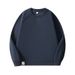 Loom 2026 Autumn Winter New Long Couple 350g Twill Raglan Sleeve Japanese Style Thickened Solid Color Fleece Sweatshirt Men_viptrois.com