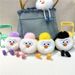 Bag Charm Egg Party Keychain Cute Cartoon Bag Pendant Plush Doll Car Ornament Doll Machine Gift_viptrois.com