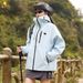 New Waterproof Breathable Jacket For Men And Women Couple Sports Training Hooded Logo Comfortable Jacket_viptrois.com