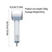 negative Household Ion High-speed Straight Bladeless Dryer, Intelligent Temperature Control Hair Dryer Cylinder ,_viptrois.com