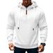 Cross-border Winter European And American Heavy Velvet Men And Women Same Style Couple Loose Hooded Zipper Commuter Tank Drawstring Sweater_viptrois.com