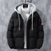 Men’s Winter Hooded Jacket – Windproof & Warm Polyester Puffer Coat (7 Sizes, 4 Colors) | Streetwear & Casual Style_viptrois.com