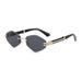 Diamond Metal Accessories Frameless Trimmed Sunglasses Sunglasses For Men And Women High End Fashion_viptrois.com
