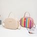 Women's Bag New Ladies Bag Straw Colored Hand Held Sequined Ladies Messenger Bag_viptrois.com