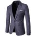 CT 2025 Business Casual Groomsmen Wedding One-Button Blazer Men's Wear 9 Colors XF001 Suit_viptrois.com