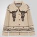New Men's Jacquard Knit Jacket Long Sleeve Turn-Down Collar Cardigan Sweater Men SY0037_viptrois.com