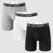 Pulse Cross-Border New European Men's Underwear Boys' Cotton Briefs Breathable Sports Large Size Extended Boxer Shorts_viptrois.com
