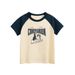 Mother & Kids 27kids Korean Children's Clothing Summer New Children's Short Sleeved T Shirt Puppy Bottoming Shirt Baby Clothes Cartoon Raglan_viptrois.com