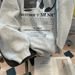 American Heavy Cotton Retro Loose Earphones Printed Letter Crew Neck Sweater 2024 Autumn High Street Trendy Top_viptrois.com