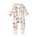 Christmas Children's spring and fall girls long-sleeved Santa Claus onesie climbing suit Ha clothing children's ins_viptrois.com