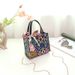 Women's Scarf Decor Tote Bag - Large Capacity Casual Shoulder Bag For Ladies_viptrois.com