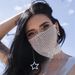 Halloween With Rhinestones Triangle Nightclub Sparkling Rhinestone Accessories Mask For Women HD1201_viptrois.com