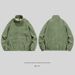 Unisex Heavyweight Fleece Jacket – -Inspired Zip-Up Pullover With Stand Collar (M-4XL, 3 Colors)_viptrois.com