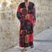Men's Clothing Arab Robe Dubai Clothing Oman Robe Cotton Oracle Elephant Print Saudi Arabia Middle East Men's Clothing_viptrois.com