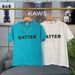 Half Sleeve T-Shirt Men's Summer Trend Short Sleeve Letter Printing Korean Version Crew Neck Slim-fit Versatile Bottom Shirt T-Shirt_viptrois.com