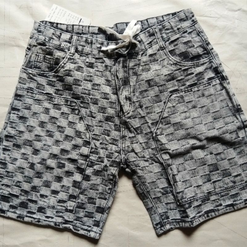 Men's Clothing Summer Jeans Men's Denim Shorts Denim Versatile Guangzhou Xintang Denim_viptrois.com