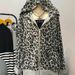 American Retro Hot Girl Foreign Trade Leopard Print Hooded Sweatshirt Vintage Women's Zipper Jacket Autumn Winter_viptrois.com