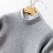 Nordmann Autumn Winter New Cashmere Round Neck Pullover Knitted Base Shirt Long Sleeve Men's Thick Warm Wool Sweater_viptrois.com