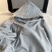 Heavyweight Embroidered Hoodie – Fleece-Lined Unisex Oversized Sweatshirt With Lettering (Grey/Black, M-XXXL)_viptrois.com