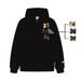 Creative Personalized Letter Detachable Velcro Hooded Sweatshirt Jacket Men's Spring And Autumn Sports Shirt Vibe Trendy_viptrois.com