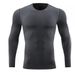 Men's Clothing Long-Sleeved Tights Men's Sports t-Shirt Fitness Breathable Quick-Drying Running Training Suit Basketball Long Sleeves_viptrois.com