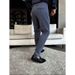 Men's Business Casual Straight Leg Dress Pants Versatile Solid Color Trousers For Commuting Style_viptrois.com