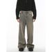 Men's Clothing New Four Seasons New Products Old Retro Loose Wide Leg Ins Denim Pants_viptrois.com