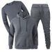 Men’s Fleece Hoodie & Jogger Set – 3-Piece Winter Loungewear (S-XXXL) – Cozy Casual Outfit For Fall & Spring_viptrois.com