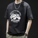 Summer Loose Cotton Women, Short Sleeve White Base Shirt For Men, Trendy Couple's T-Shirt_viptrois.com