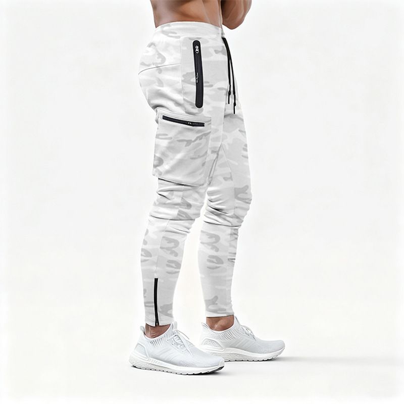 Men's Tactical Cargo Pants – Slim Fit Workout Joggers With Multi-Pockets (M-XXXL, 5 Colors, Polyester, High Waist For Gym & Urban Travel)_viptrois.com